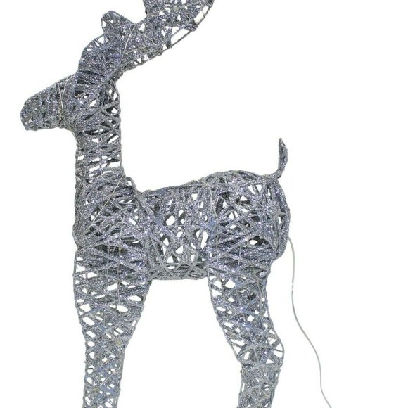 Christmas Table Decorations Centrepiece LED Fairy Lights Reindeer Ornament - Picture 6 of 8